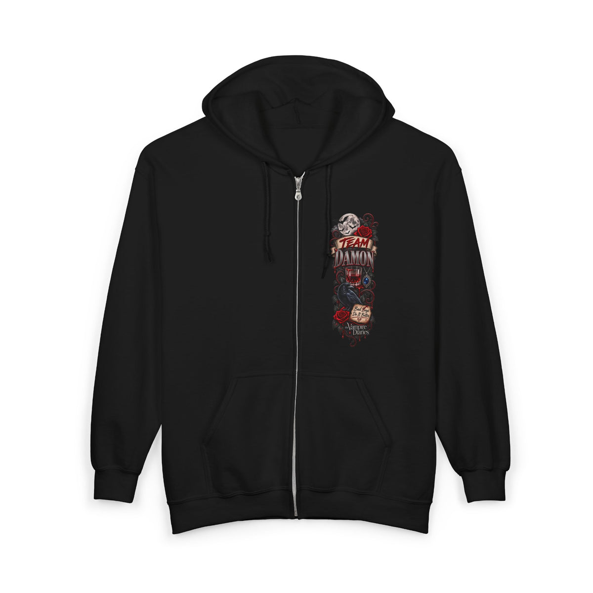 Team  Damon Unisex Heavy Blend™ Full Zip Hooded Sweatshirt