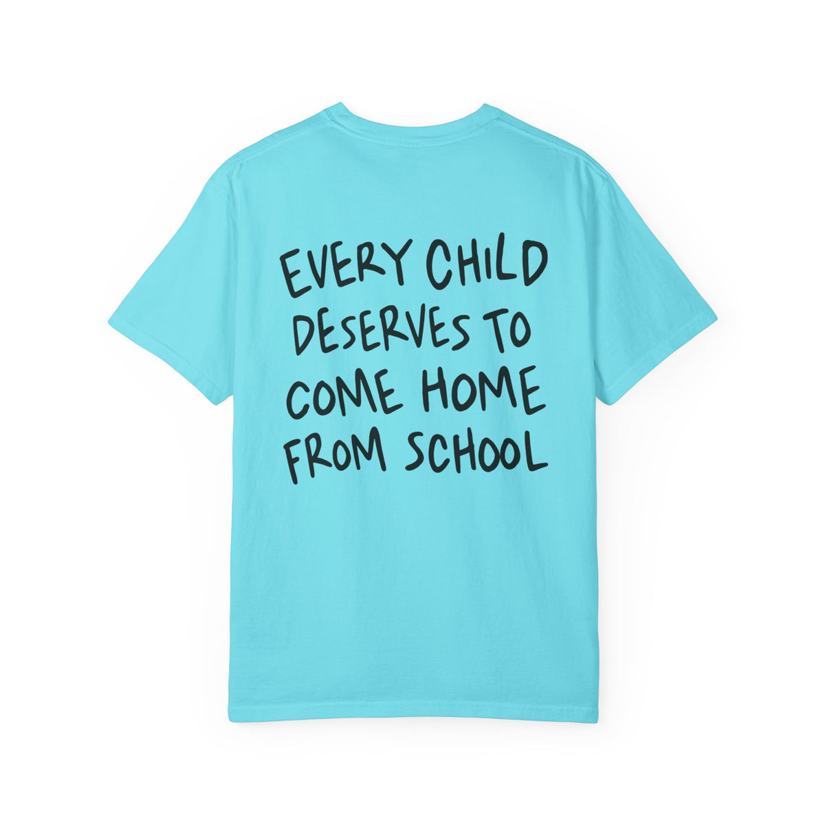 Every child back design Unisex Garment-Dyed T-shirt