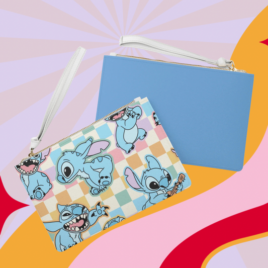 Cute Stitch Character Clutch Bag
