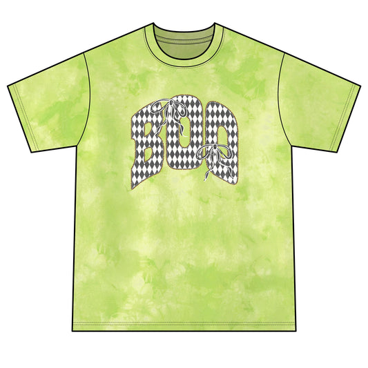 Boo Unisex Crystal Tie-Dye Tee