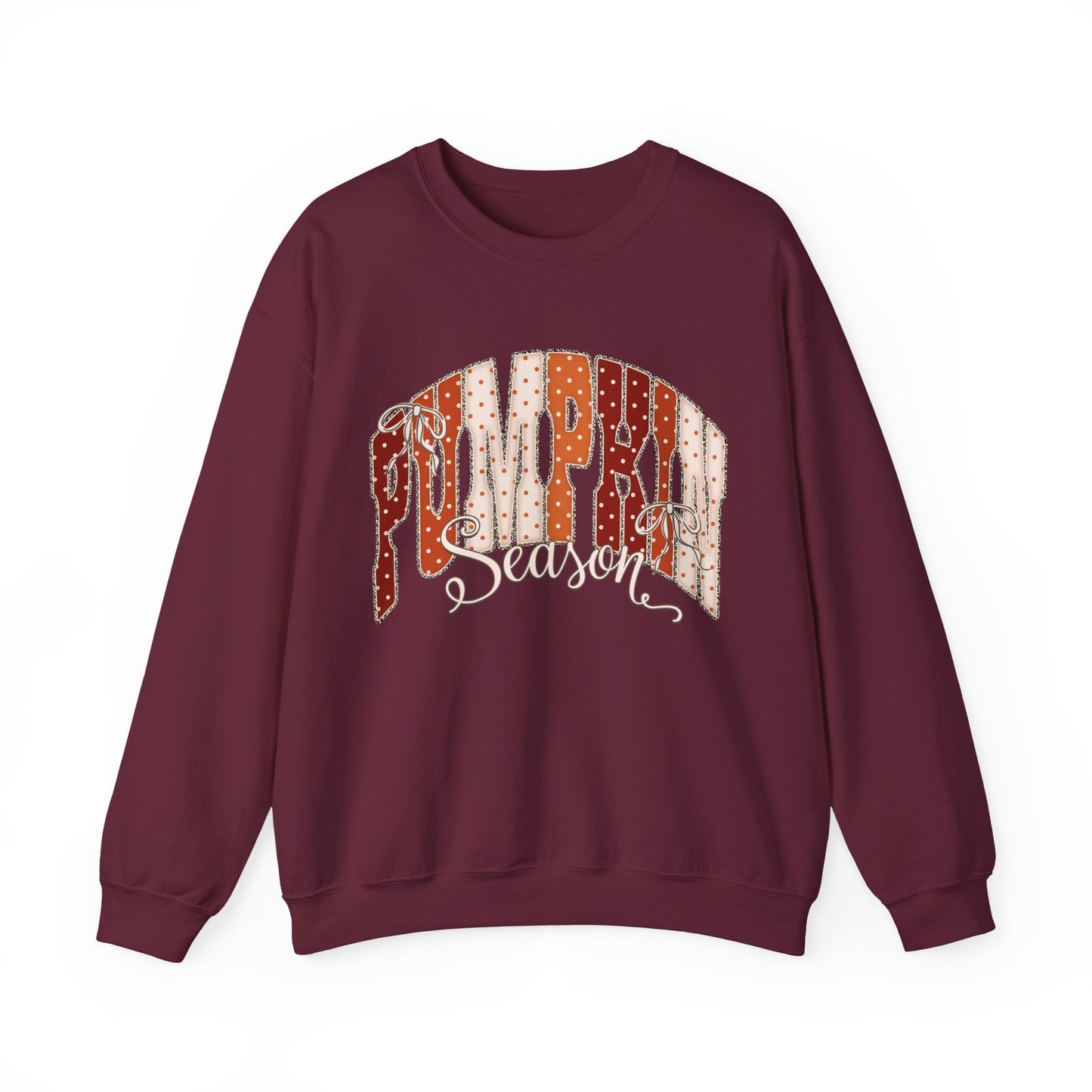 Varsity pumpkin seasons Unisex Heavy Blend™ Crewneck Sweatshirt