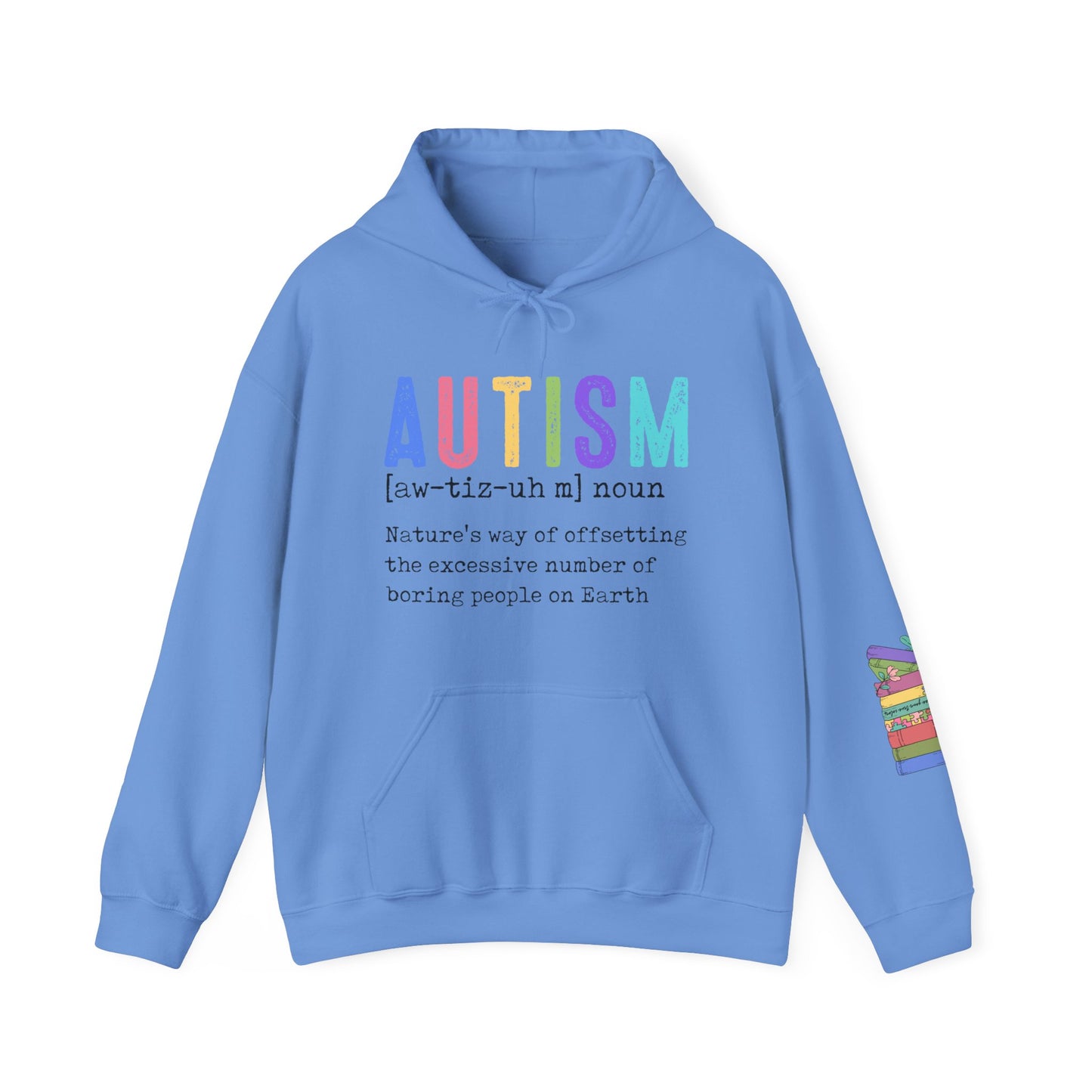 define autism Unisex Heavy Blend™ Hooded Sweatshirt