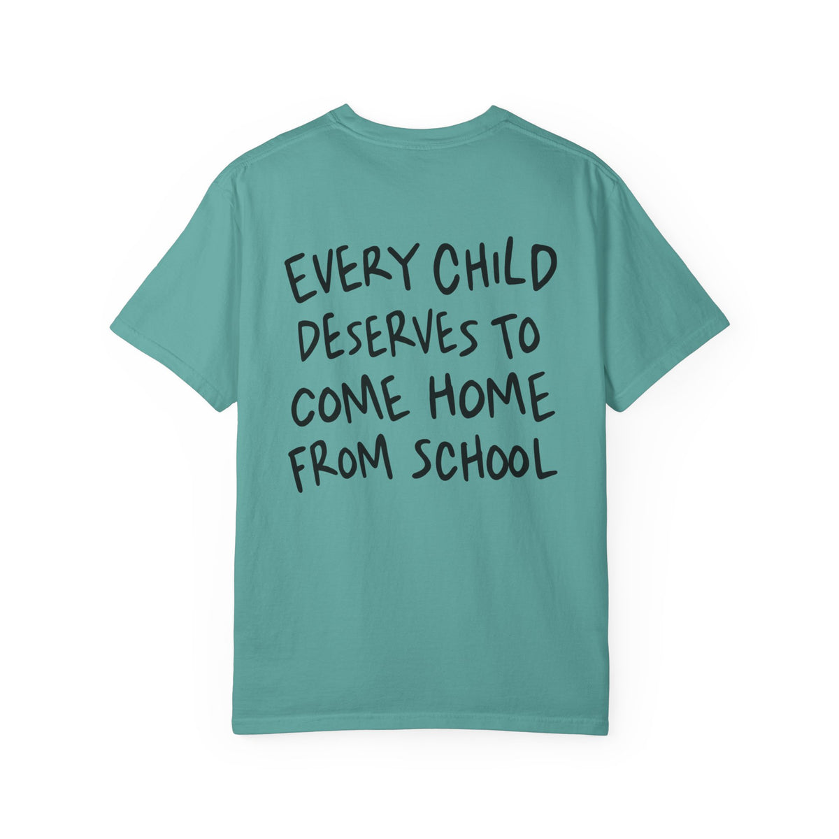Every child back design Unisex Garment-Dyed T-shirt