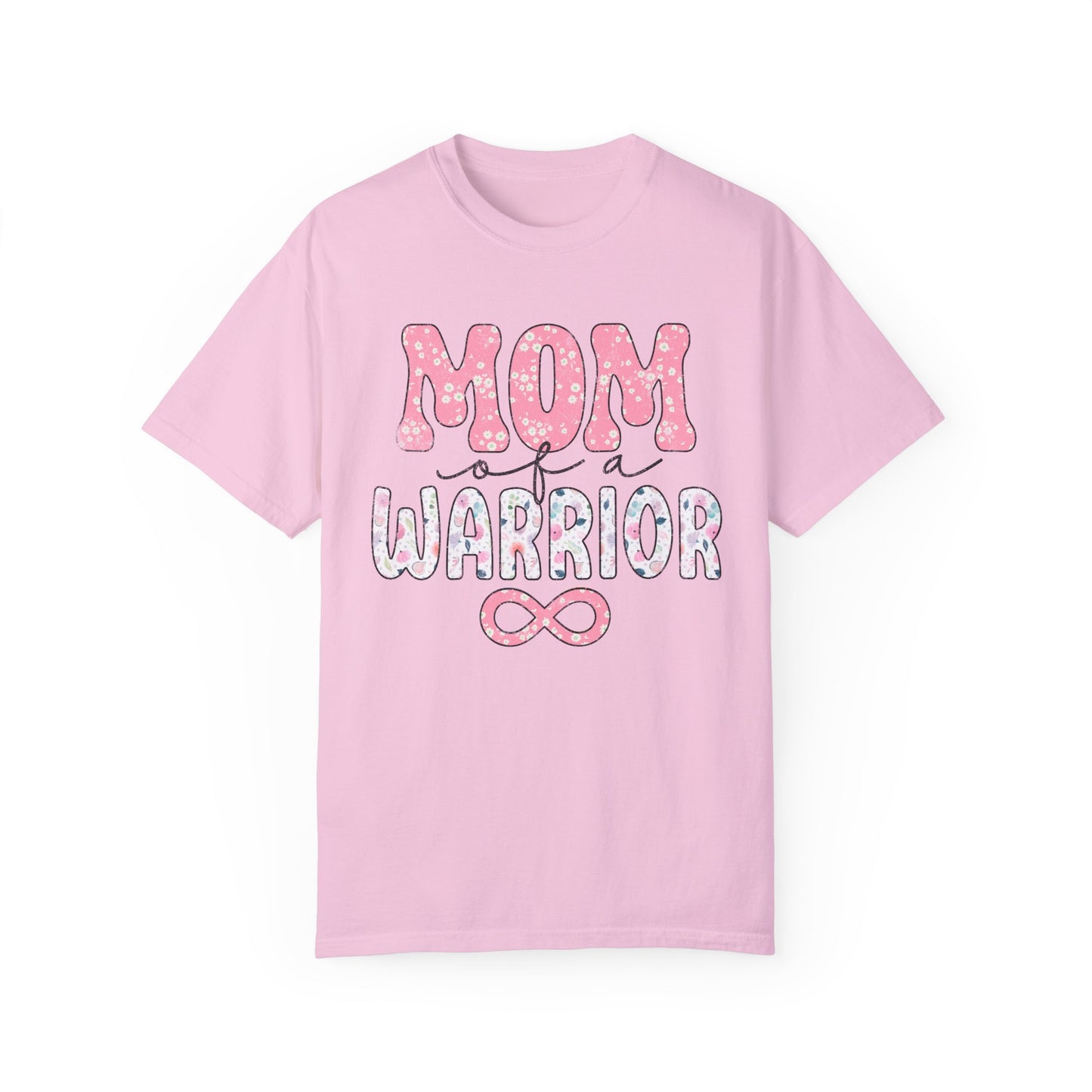 mom of a warrior Unisex Garment-Dyed T-shirt