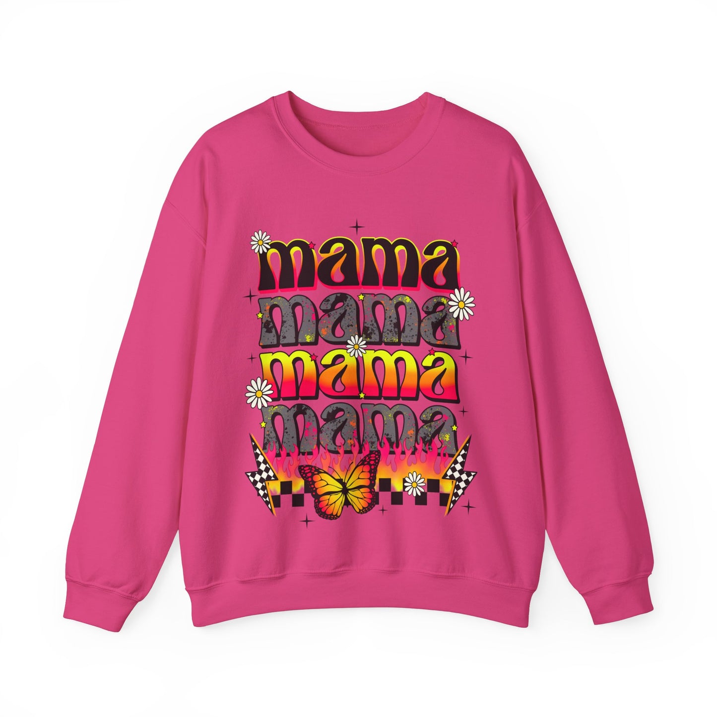 flame mama Unisex Heavy Blend™ Crewneck Sweatshirt