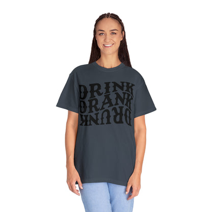 Drunk Unisex Garment-Dyed T-shirt