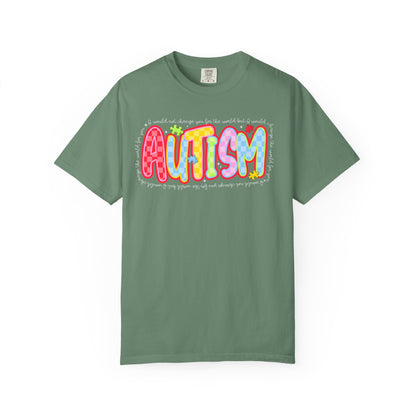 T-Shirt — Colorful 'Autism' Pride Graphic Tee