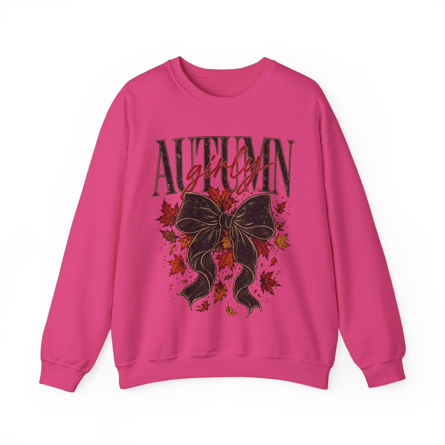 Autumn girly Unisex Heavy Blend™ Crewneck Sweatshirt