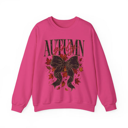 Autumn girly Unisex Heavy Blend™ Crewneck Sweatshirt