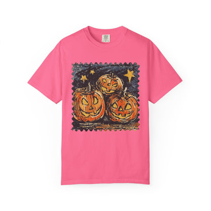 Midnight pumpkins Unisex Garment-Dyed T-shirt