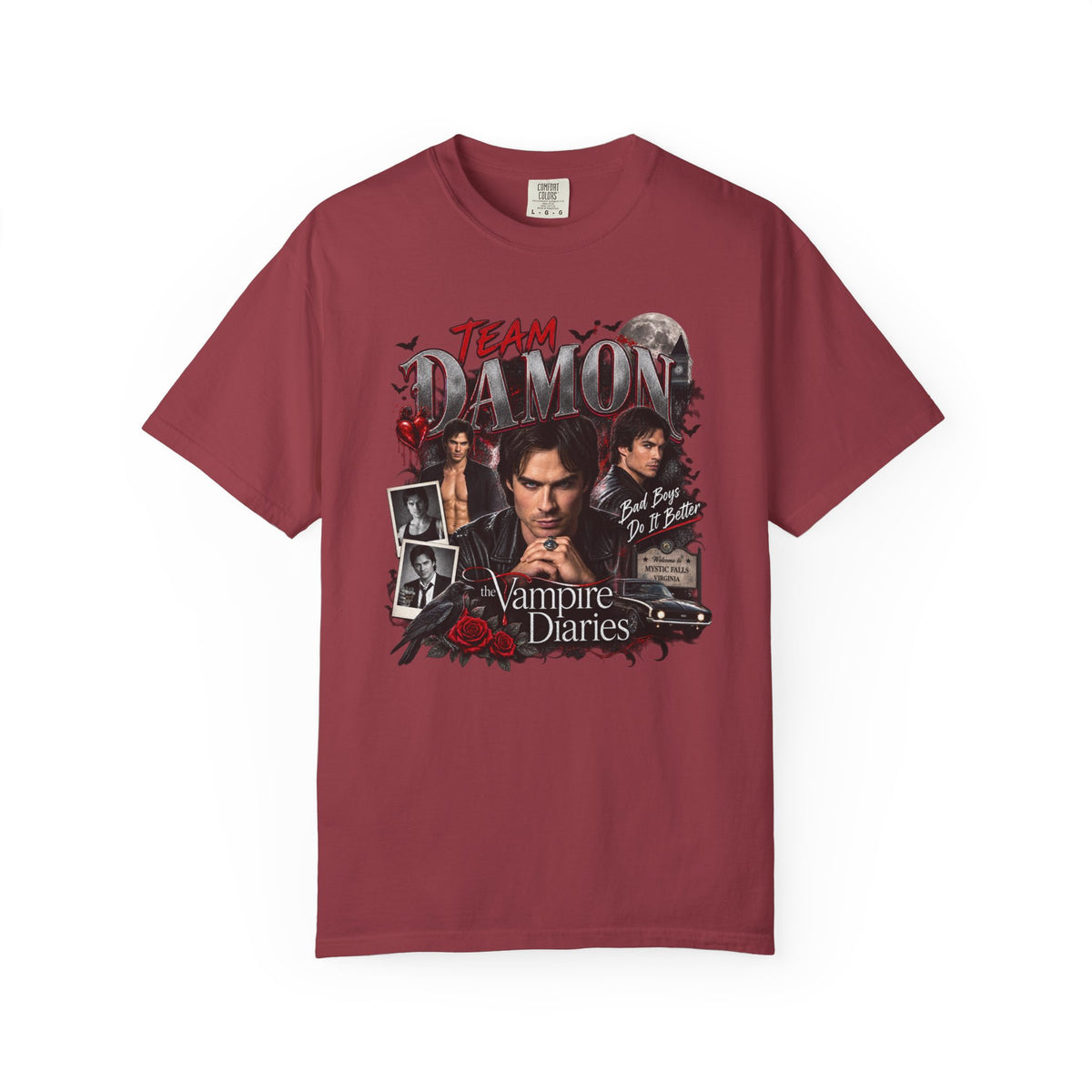 Team Damon Unisex Garment-Dyed T-shirt