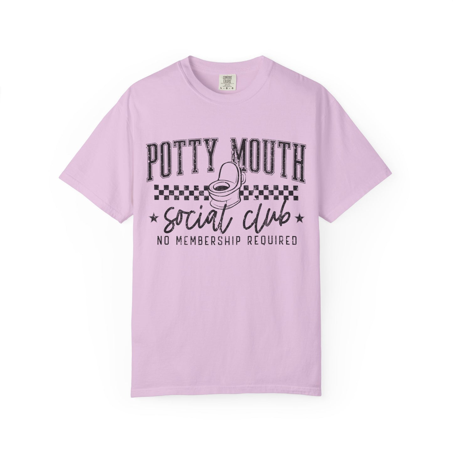 Potty Mouth Social Club T-Shirt — Funny Toilet Graphic Tee