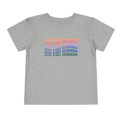 just keep stimming Toddler Short Sleeve Tee