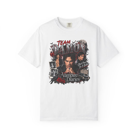 Team Damon Unisex Garment-Dyed T-shirt