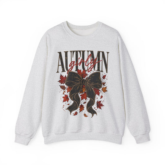 Autumn girly Unisex Heavy Blend™ Crewneck Sweatshirt