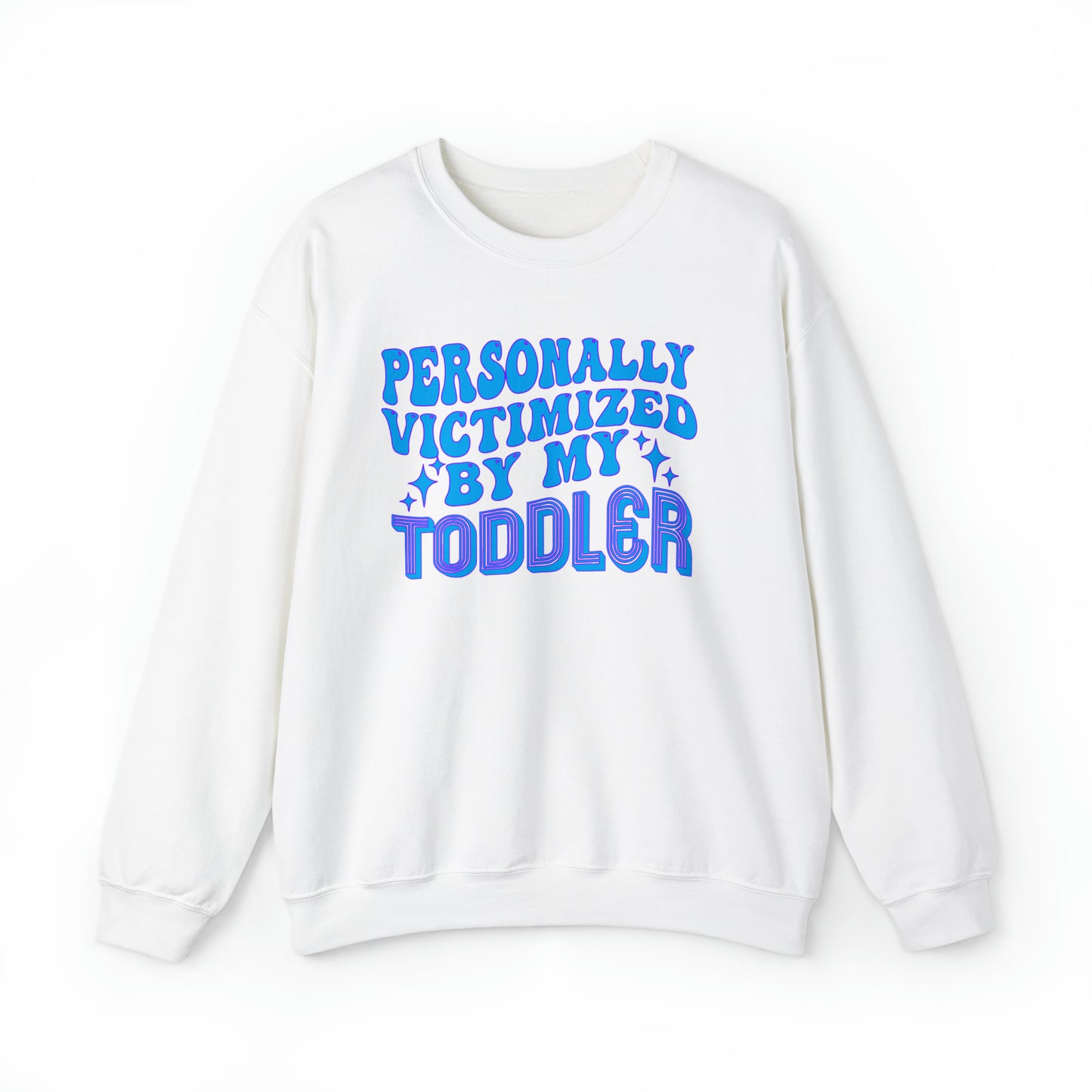 Victimized by my Toddler Unisex Heavy Blend™ Crewneck Sweatshirt