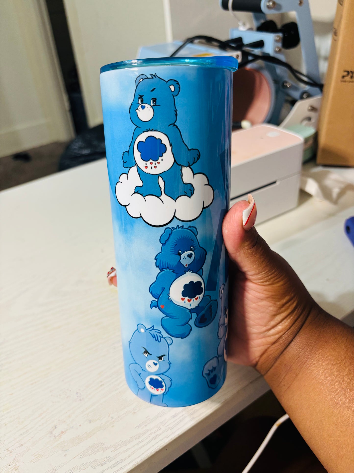 Grumpy 20oz sublimation tumbler