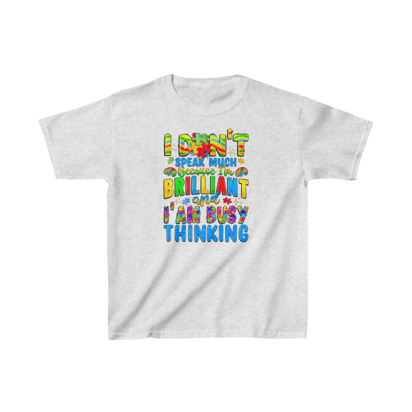 Brilliant and autistic Kids Heavy Cotton™ Tee