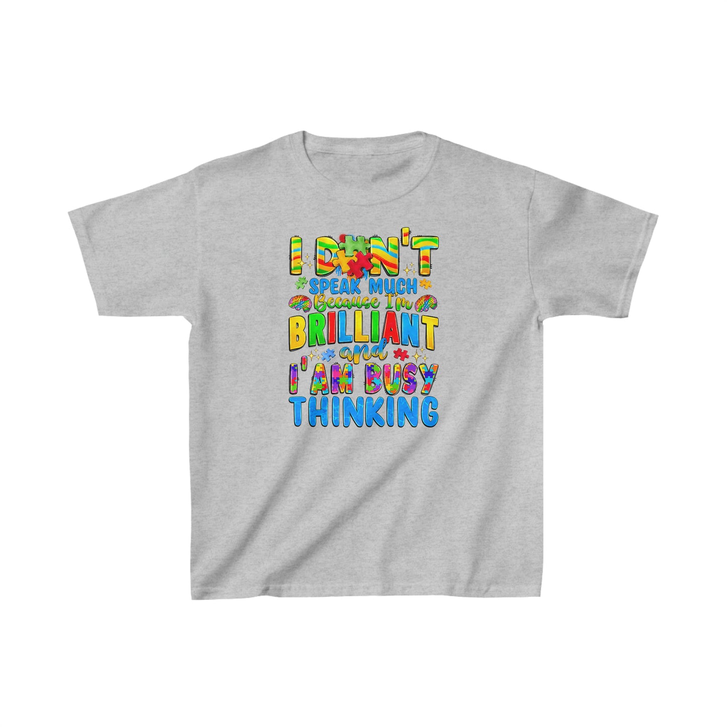 Brilliant and autistic Kids Heavy Cotton™ Tee