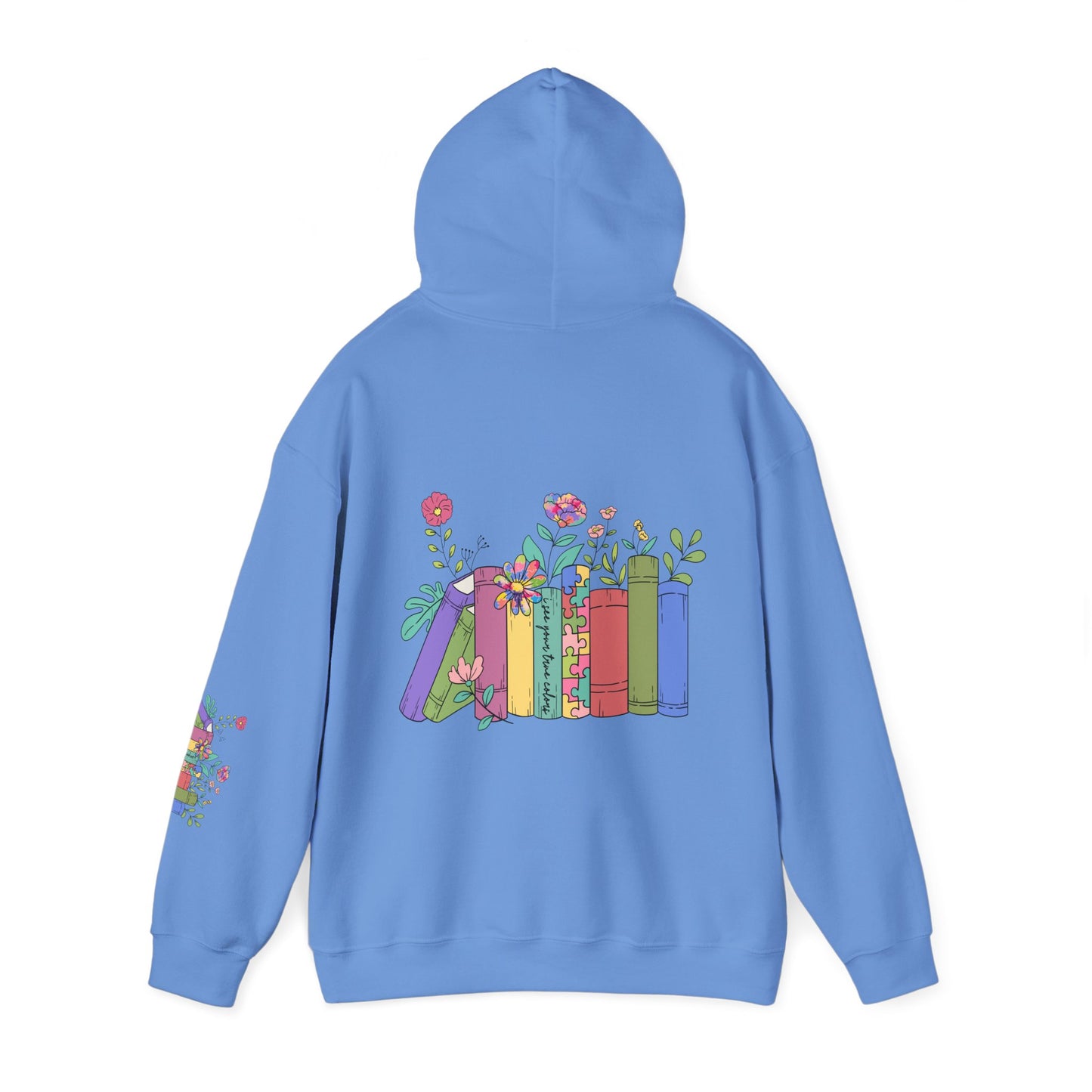 define autism Unisex Heavy Blend™ Hooded Sweatshirt