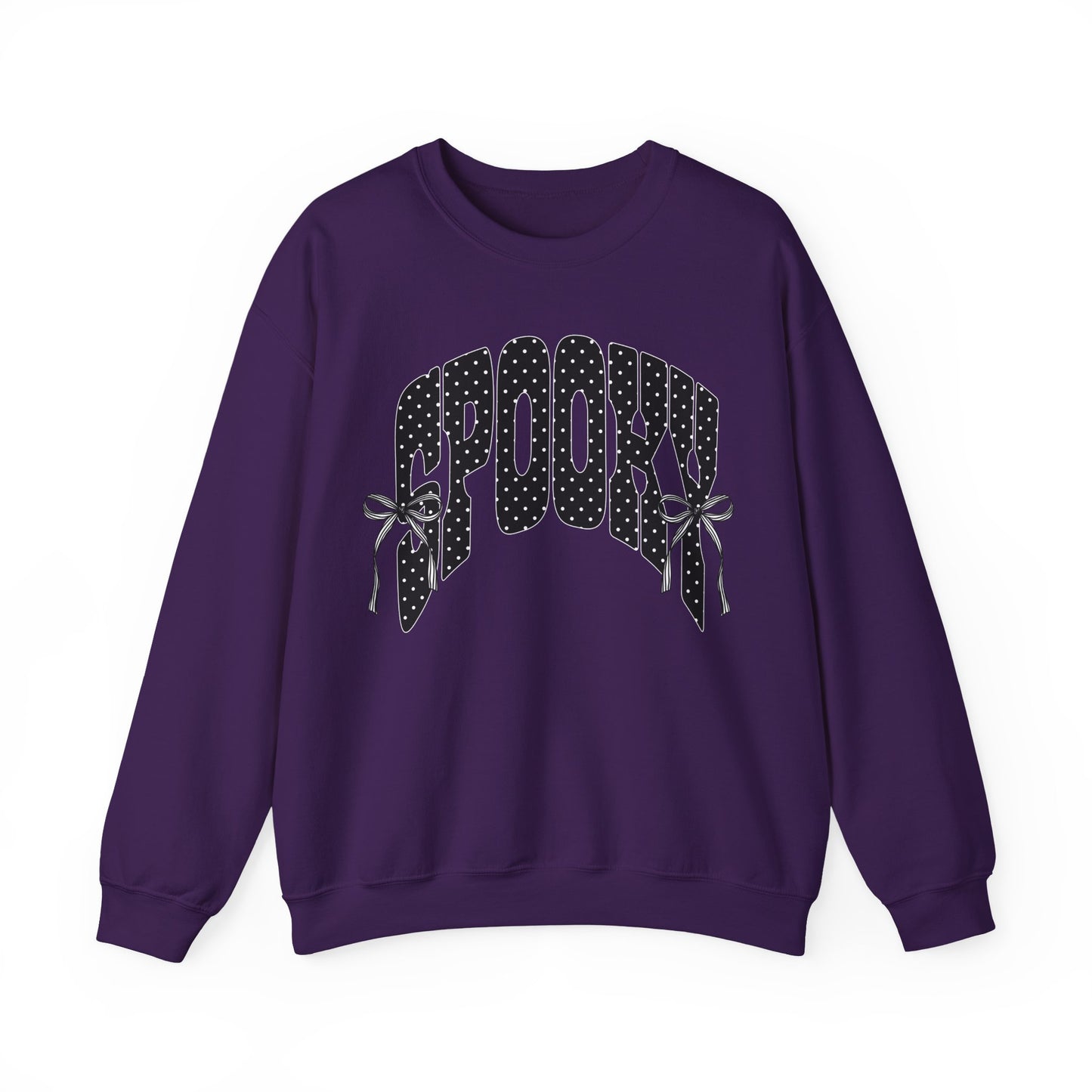 Bow spooky Unisex Heavy Blend™ Crewneck Sweatshirt