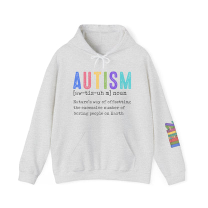 define autism Unisex Heavy Blend™ Hooded Sweatshirt