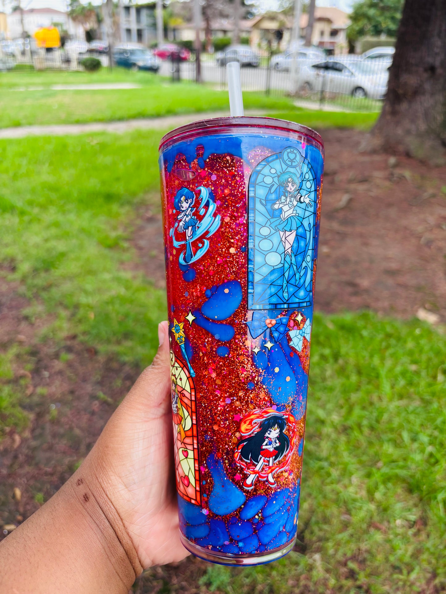 Sailor moon dual drip tumbler