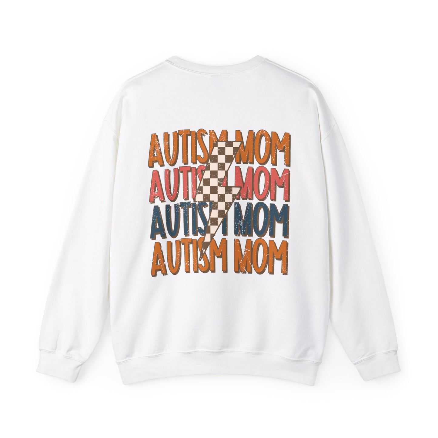 autism mom Unisex Heavy Blend™ Crewneck Sweatshirt