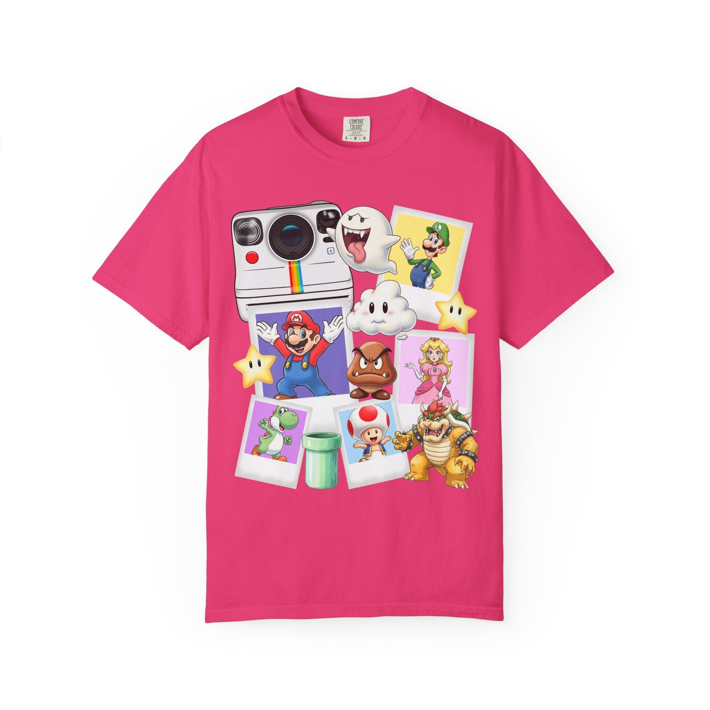 Retro Gamer T-Shirt Featuring Mario & Friends