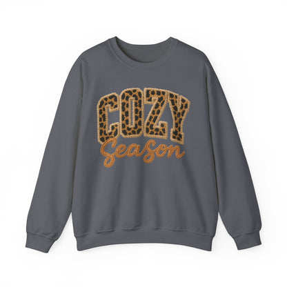 Cozy Season Leopard Sweatshirt