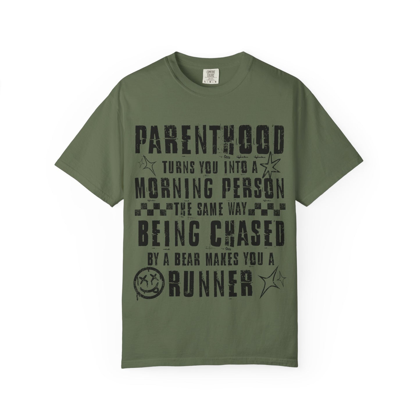 Morning person Unisex Garment-Dyed T-shirt