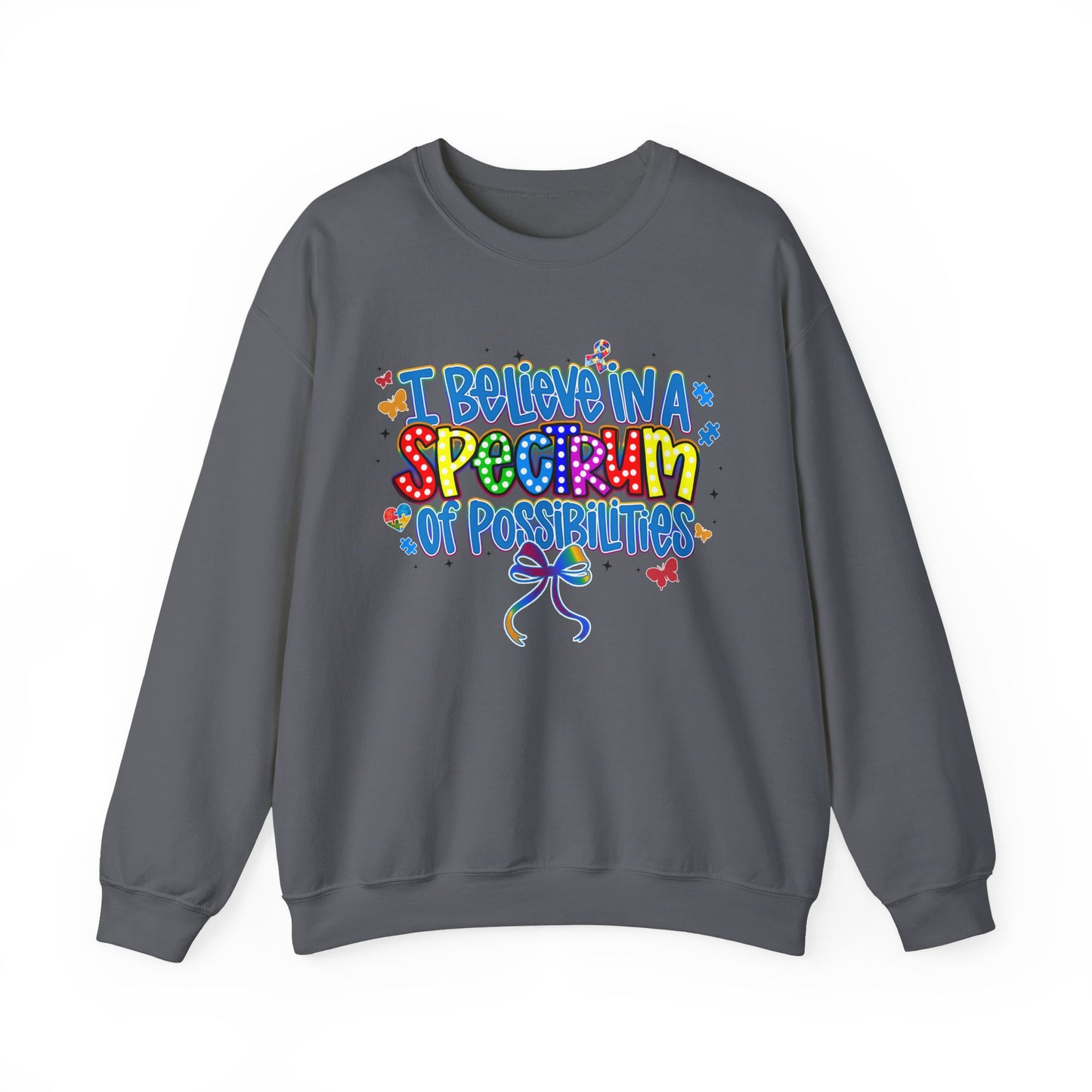 "I Believe in a Spectrum of Possibilities" Colorful Pride Design