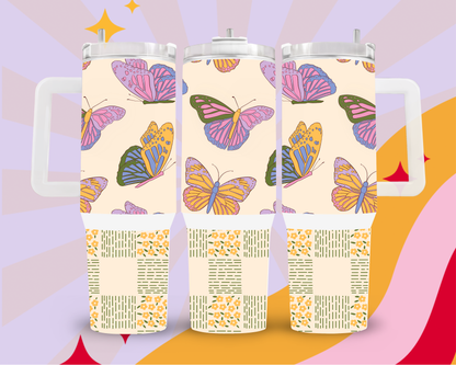 Butterfly meadow 40oz tumblers