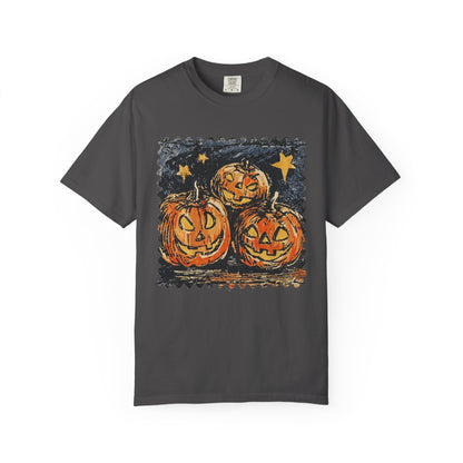Midnight pumpkins Unisex Garment-Dyed T-shirt