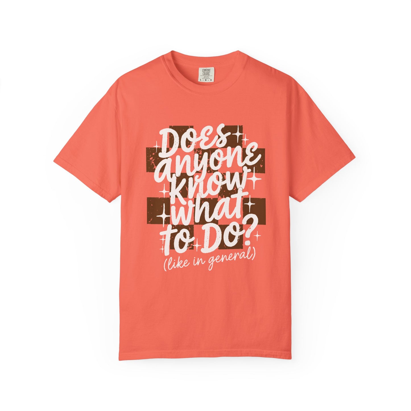 Does anyone know what to do Unisex Garment-Dyed T-shirt