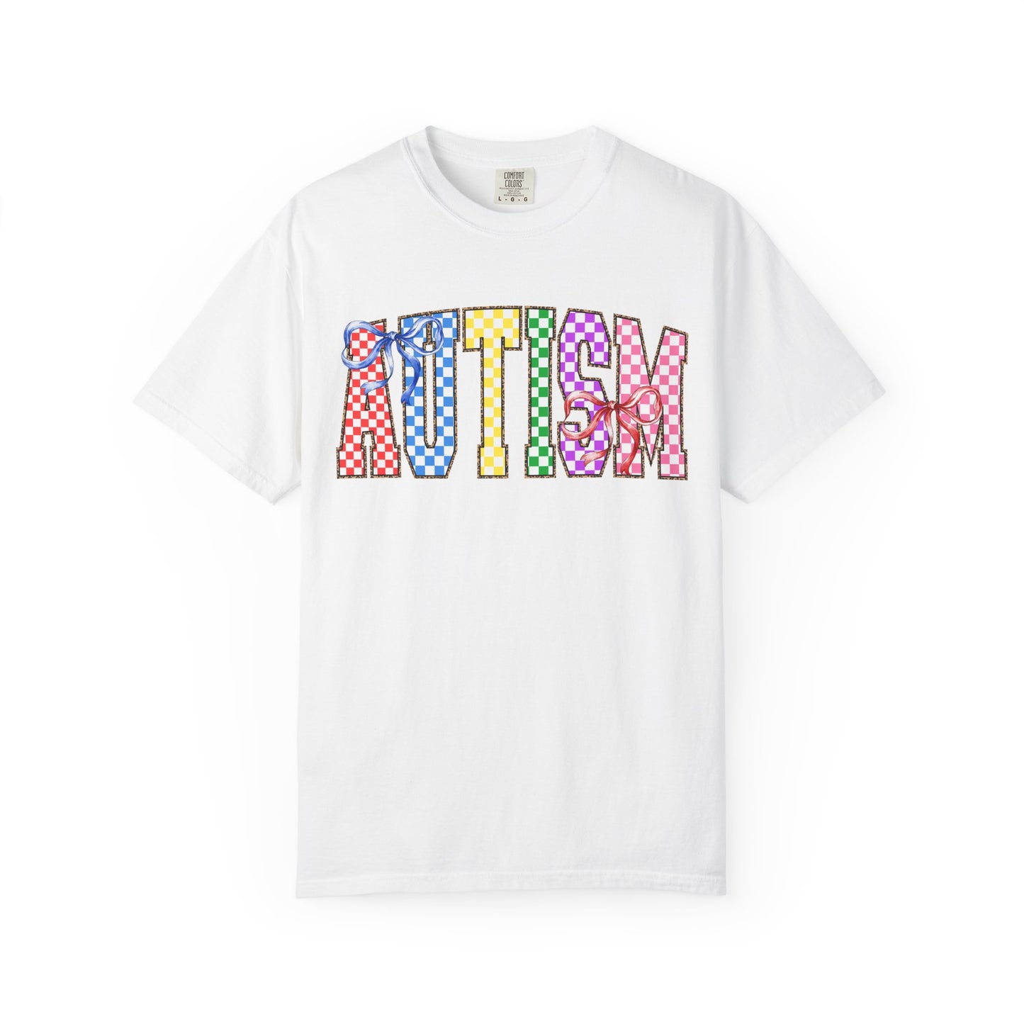 Autism Puzzle Pattern T-Shirt — Colorful Awareness Tee