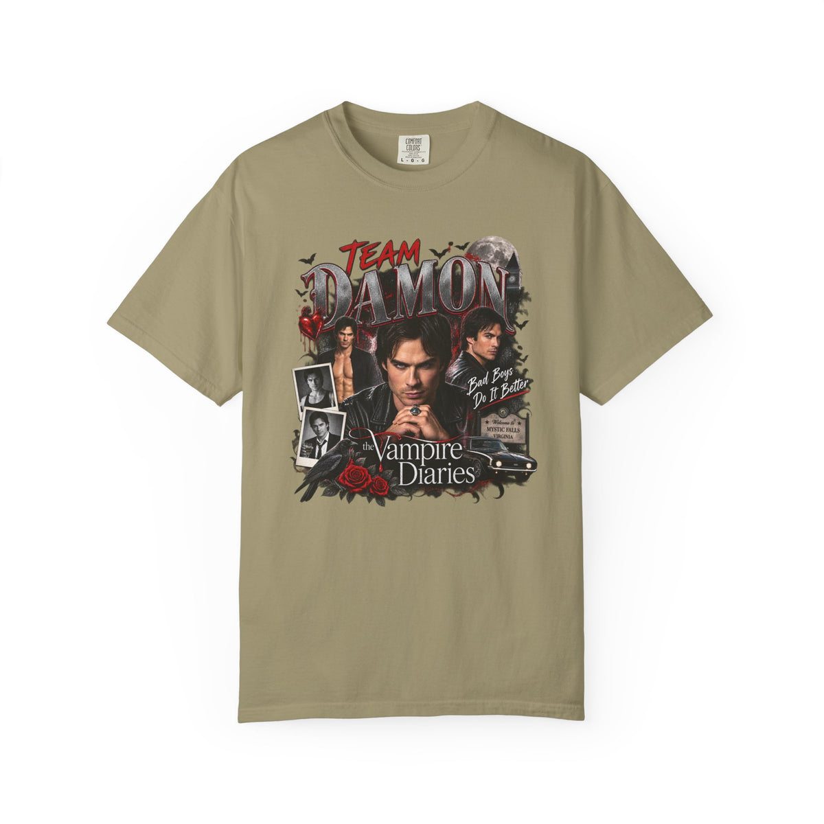 Team Damon Unisex Garment-Dyed T-shirt