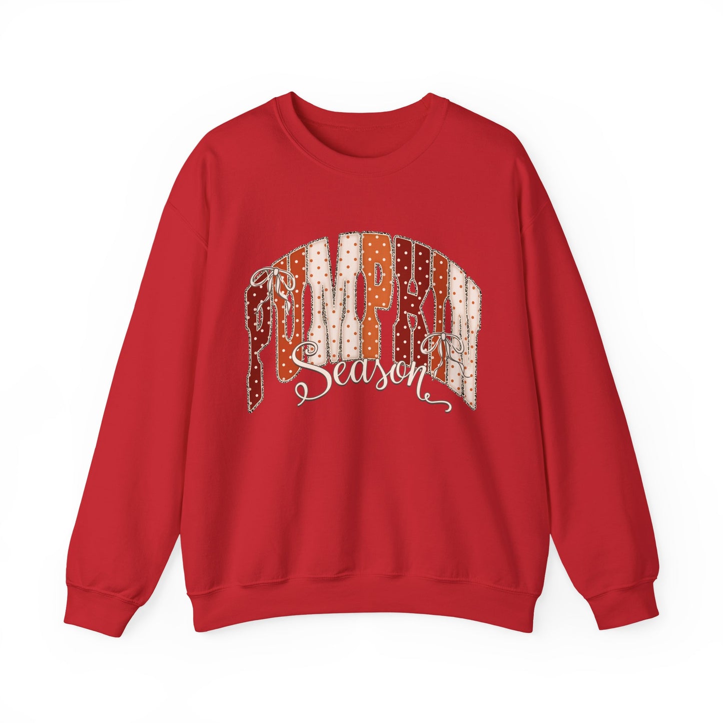 Varsity pumpkin seasons Unisex Heavy Blend™ Crewneck Sweatshirt