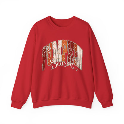 Varsity pumpkin seasons Unisex Heavy Blend™ Crewneck Sweatshirt