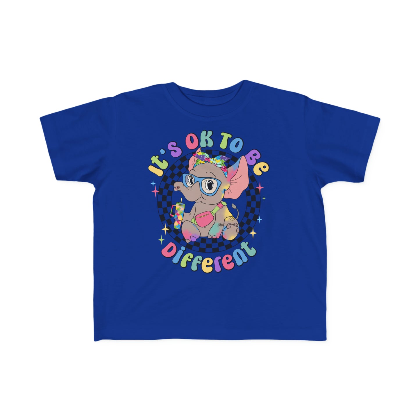 its okay to be different Toddler's Fine Jersey Tee