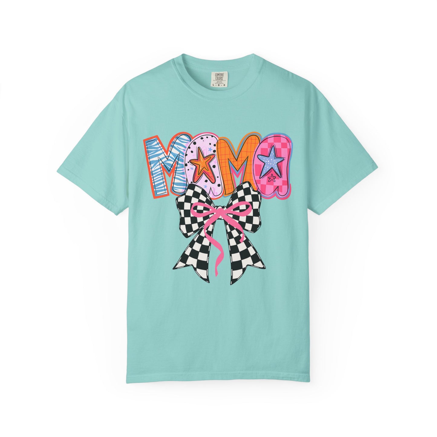 Vibrant Mom T-Shirt | Fun Gift for Mothers, Cute Family Outing Tee, Mother's Day Apparel, Colorful Graphic Shirt, Casual Everyday Wear