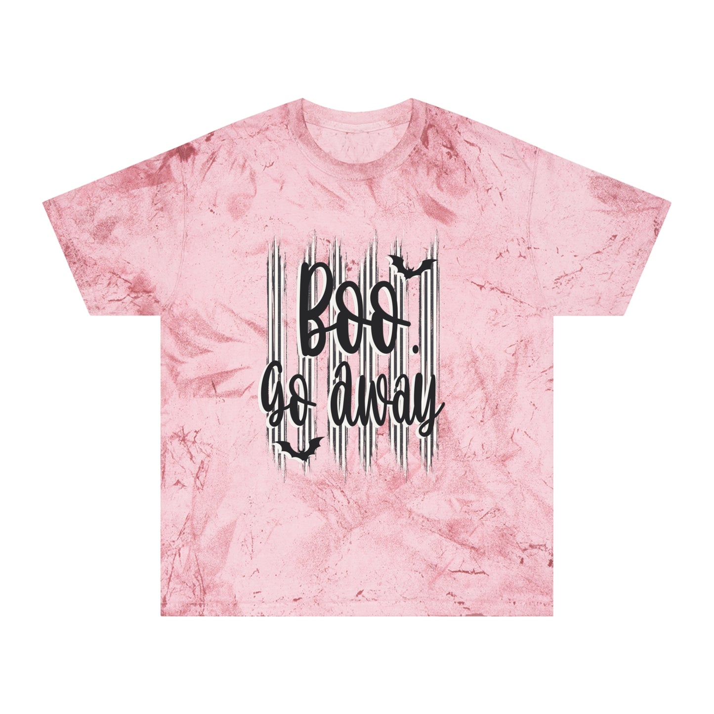 Boo go away Unisex Color Blast T-Shirt l'