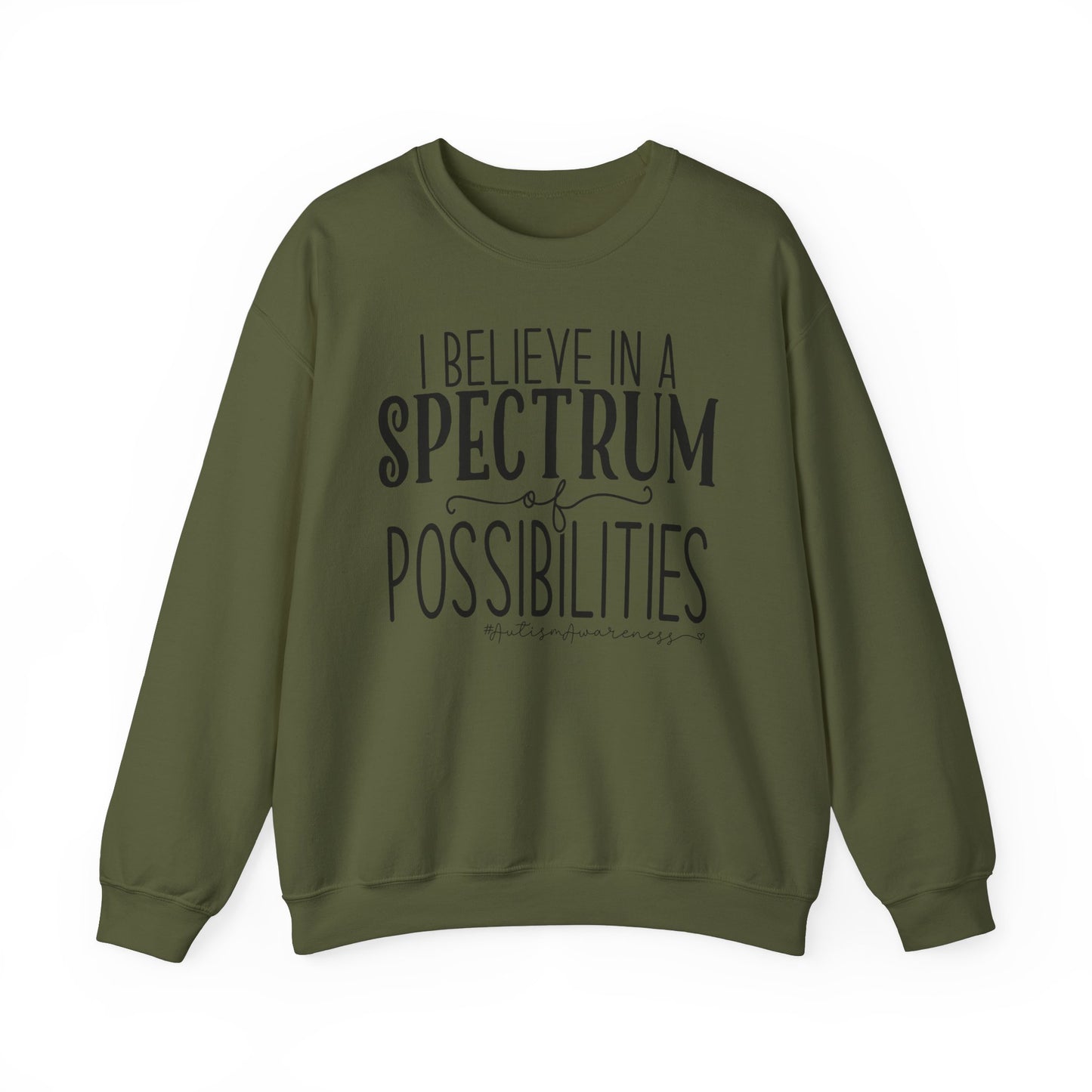 It’s a spectrum Unisex Heavy Blend™ Crewneck Sweatshirt