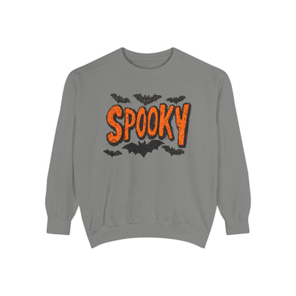 Spooky bats Unisex Garment-Dyed Sweatshirt