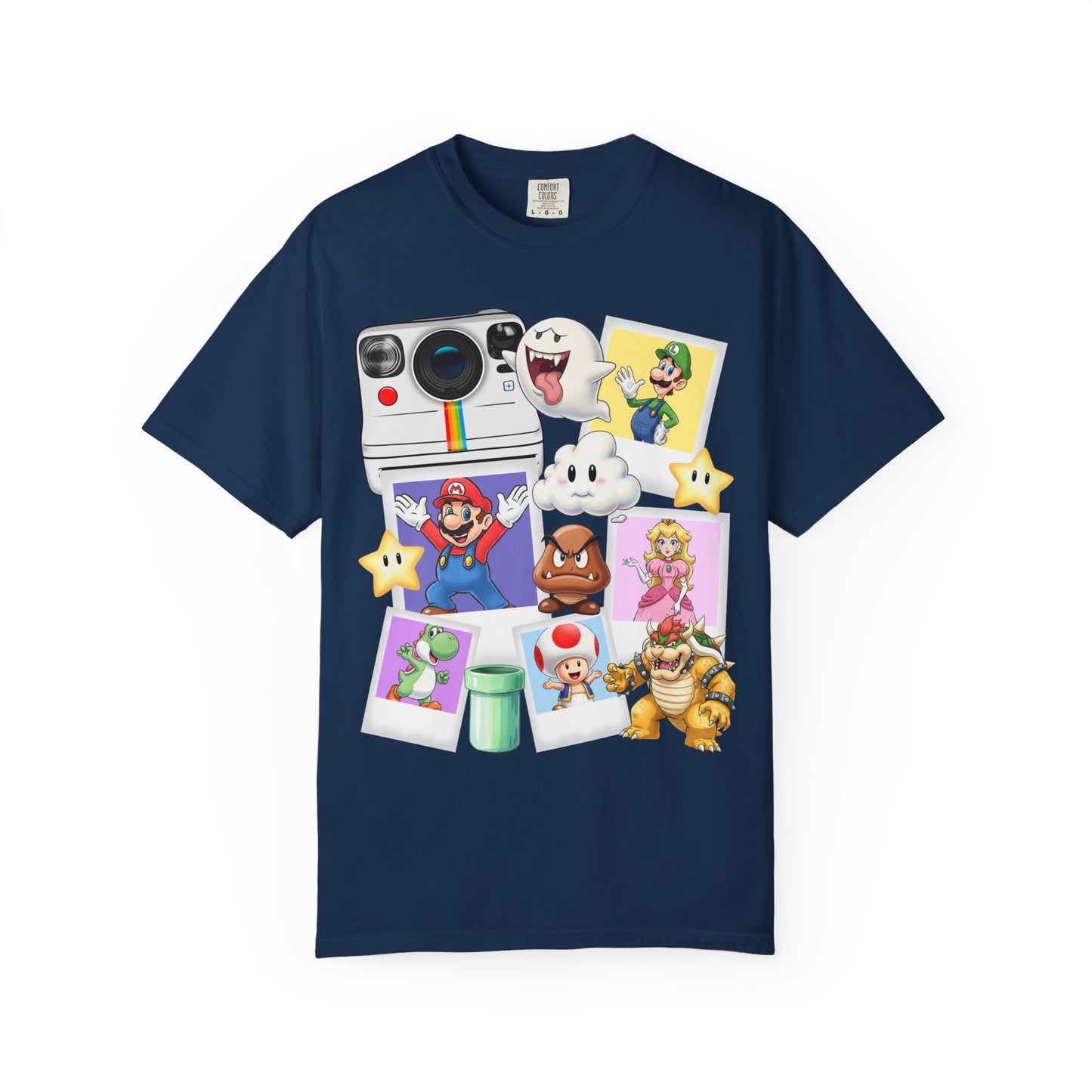 Retro Gamer T-Shirt Featuring Mario & Friends