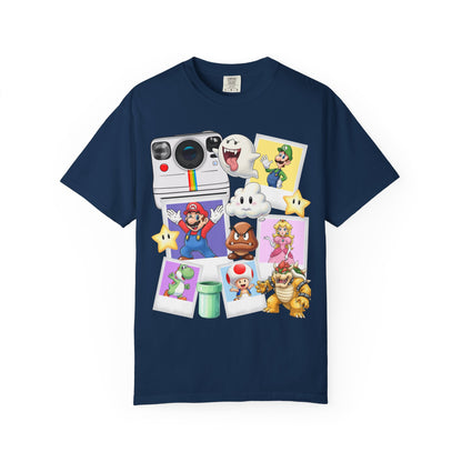Retro Gamer T-Shirt Featuring Mario & Friends