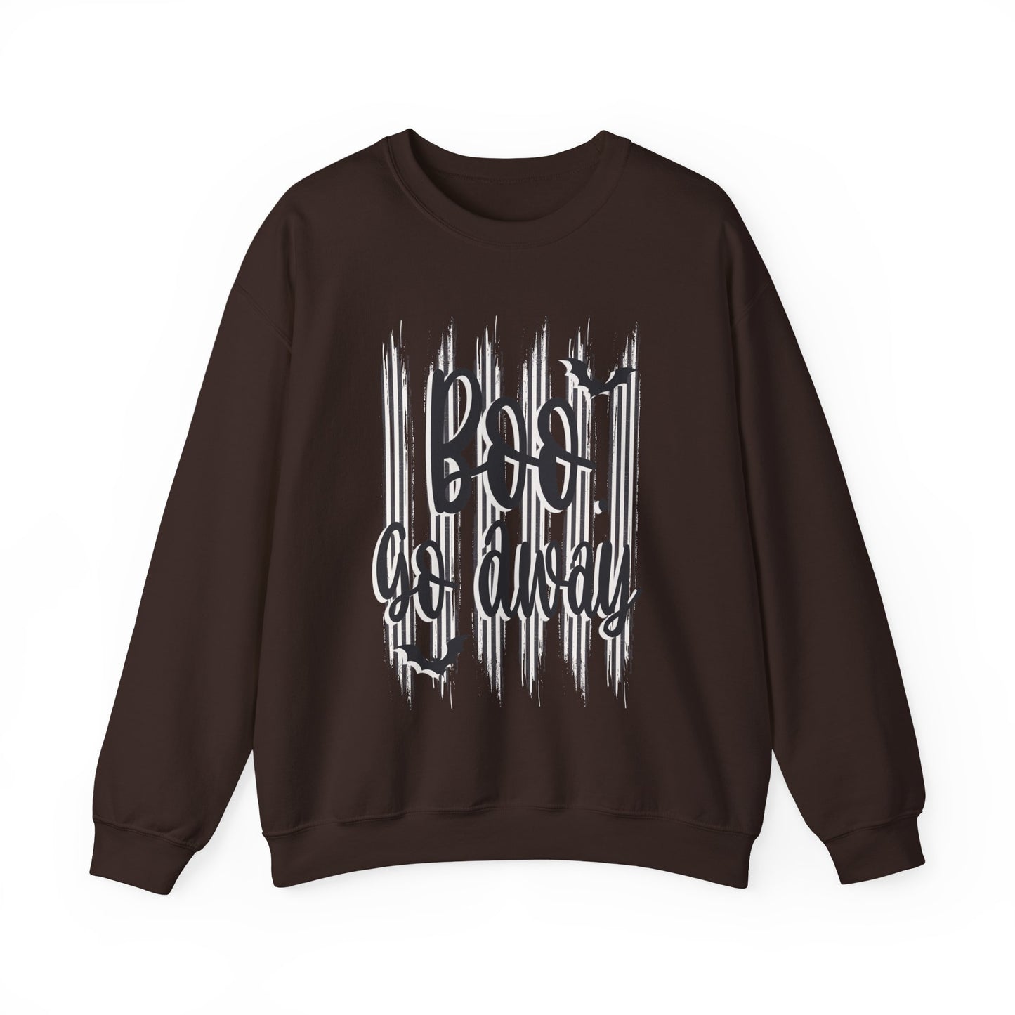 Boo go away Unisex Heavy Blend™ Crewneck Sweatshirt