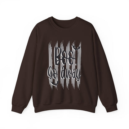 Boo go away Unisex Heavy Blend™ Crewneck Sweatshirt