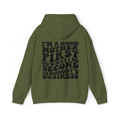 Good mother first Unisex Heavy Blend™ Hooded Sweatshirt