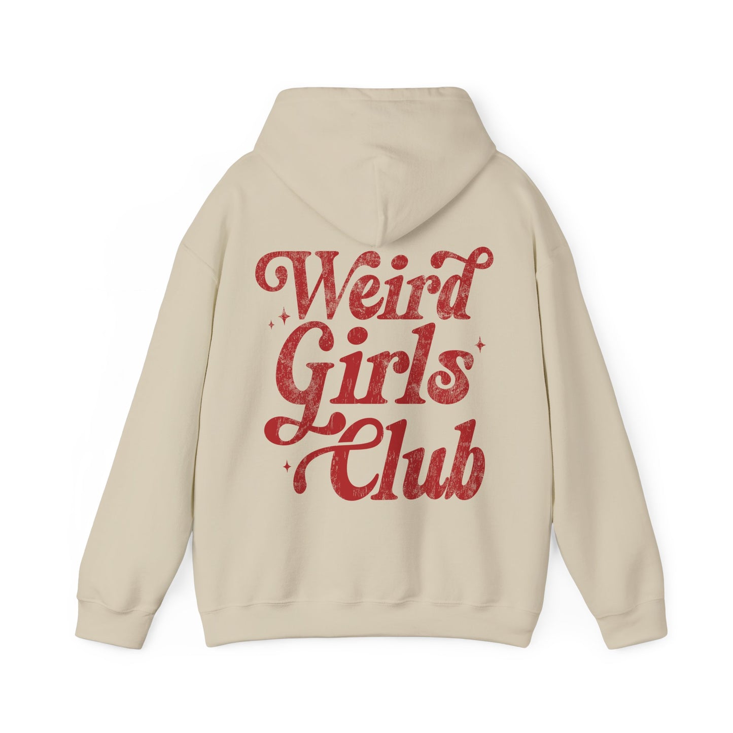Weird Girls Club Unisex Hoodie - Cozy Sweatshirt for Feminists, Gifts for Her, Casual Wear, Group Events